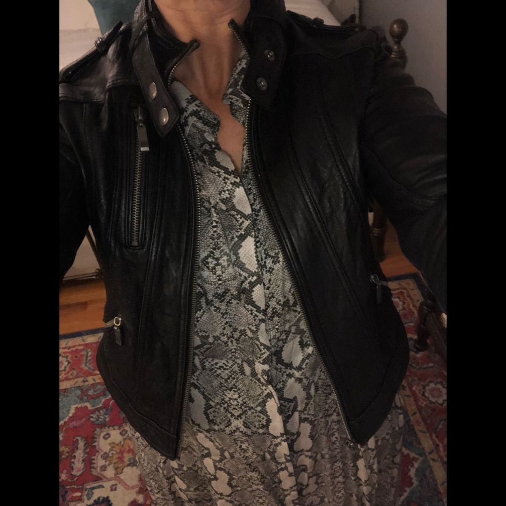 See listing for sale- extra pics Bernardo jacket